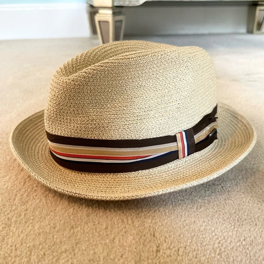 Bailey of Hollywood Salem Braided Toyo Straw Fedora Hat